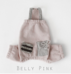 Clearance Cotton Warmer Pants in Belly Pink
